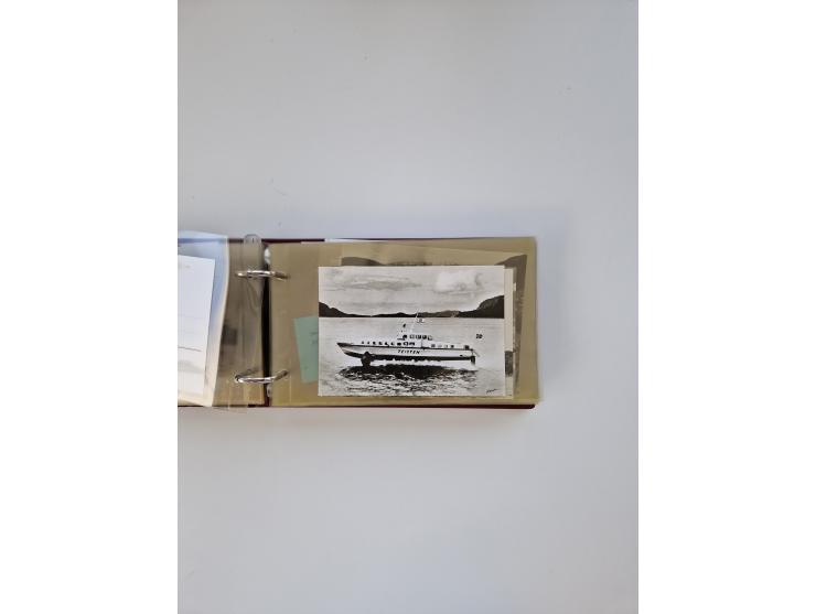 Norwegen: 1855/1980 (ca.), &nbsp;Sammlung &nbsp;mit ca. 240 Briefen, Karten und GSK mit viel Post vor 1945 mit besseren Stemp