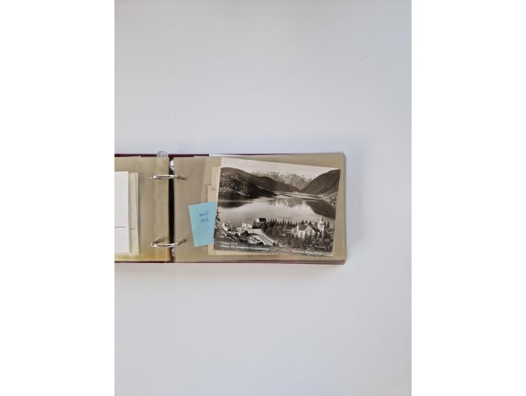 Norwegen: 1855/1980 (ca.), &nbsp;Sammlung &nbsp;mit ca. 240 Briefen, Karten und GSK mit viel Post vor 1945 mit besseren Stemp