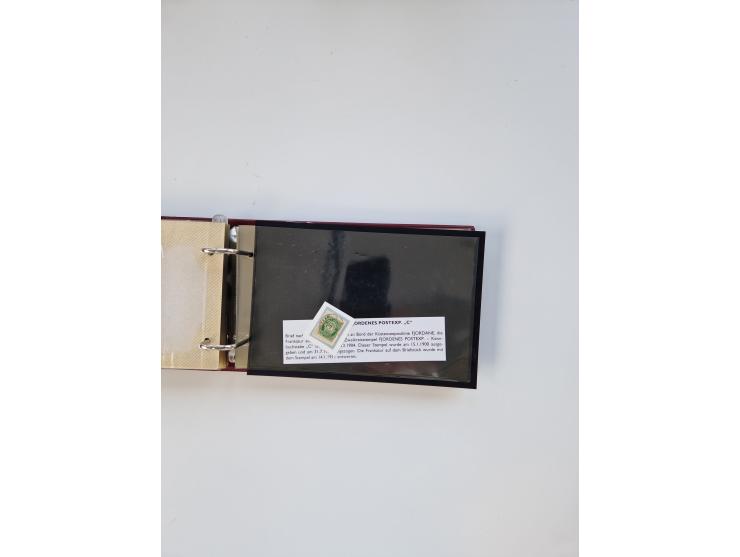 Norwegen: 1855/1980 (ca.), &nbsp;Sammlung &nbsp;mit ca. 240 Briefen, Karten und GSK mit viel Post vor 1945 mit besseren Stemp