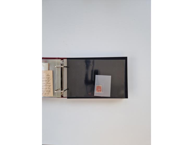 Norwegen: 1855/1980 (ca.), &nbsp;Sammlung &nbsp;mit ca. 240 Briefen, Karten und GSK mit viel Post vor 1945 mit besseren Stemp