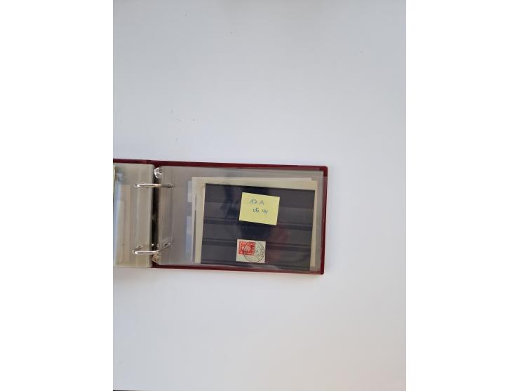 Norwegen: 1855/1980 (ca.), &nbsp;Sammlung &nbsp;mit ca. 240 Briefen, Karten und GSK mit viel Post vor 1945 mit besseren Stemp