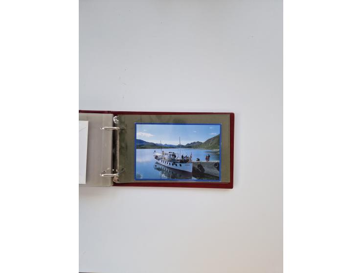 Norwegen: 1855/1980 (ca.), &nbsp;Sammlung &nbsp;mit ca. 240 Briefen, Karten und GSK mit viel Post vor 1945 mit besseren Stemp