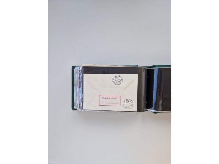 Norwegen: 1855/1980 (ca.), &nbsp;Sammlung &nbsp;mit ca. 240 Briefen, Karten und GSK mit viel Post vor 1945 mit besseren Stemp