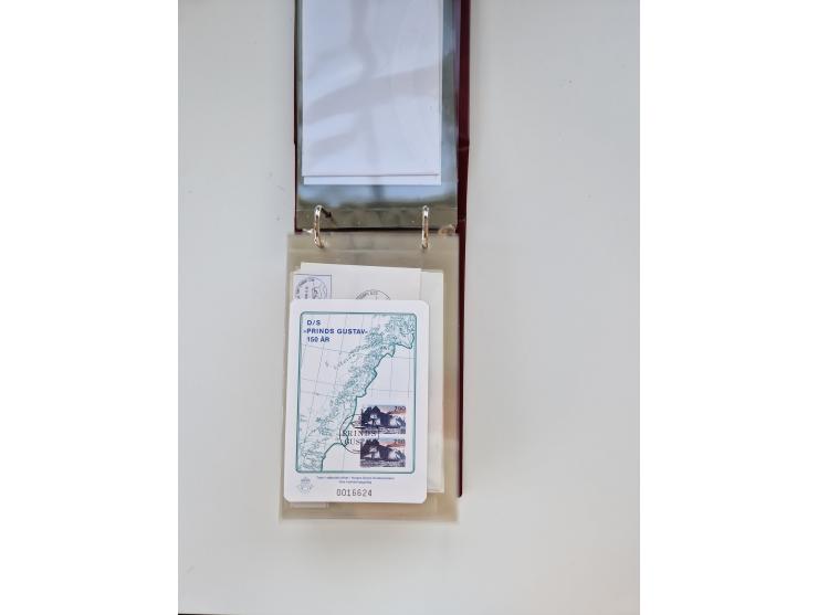 Norwegen: 1855/1980 (ca.), &nbsp;Sammlung &nbsp;mit ca. 240 Briefen, Karten und GSK mit viel Post vor 1945 mit besseren Stemp