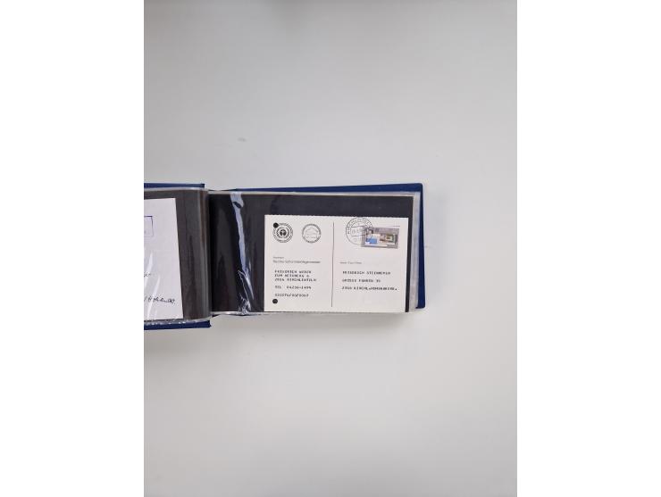 1845/1960 (ca.), interessanter Bestand inkl. etwas Ausland mit u.a. Dt. Kolonien mit interessanten Stempeln, Dt. Reich mit EF