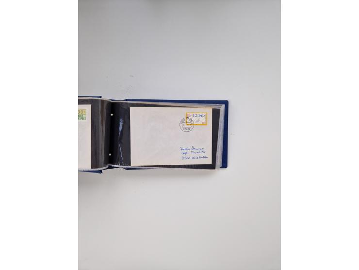 1845/1960 (ca.), interessanter Bestand inkl. etwas Ausland mit u.a. Dt. Kolonien mit interessanten Stempeln, Dt. Reich mit EF