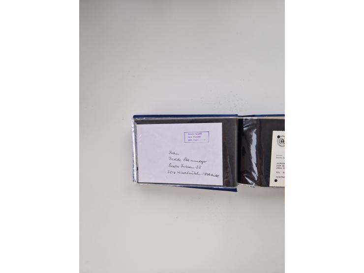 1845/1960 (ca.), interessanter Bestand inkl. etwas Ausland mit u.a. Dt. Kolonien mit interessanten Stempeln, Dt. Reich mit EF