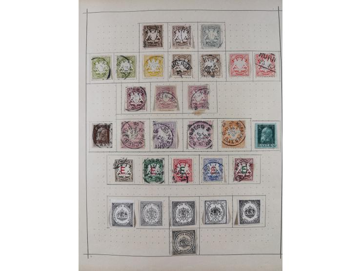 1840/1938 (ca.), mostly unused and used collection with focus on Europe with strength in the classic and semi-classic issues,
