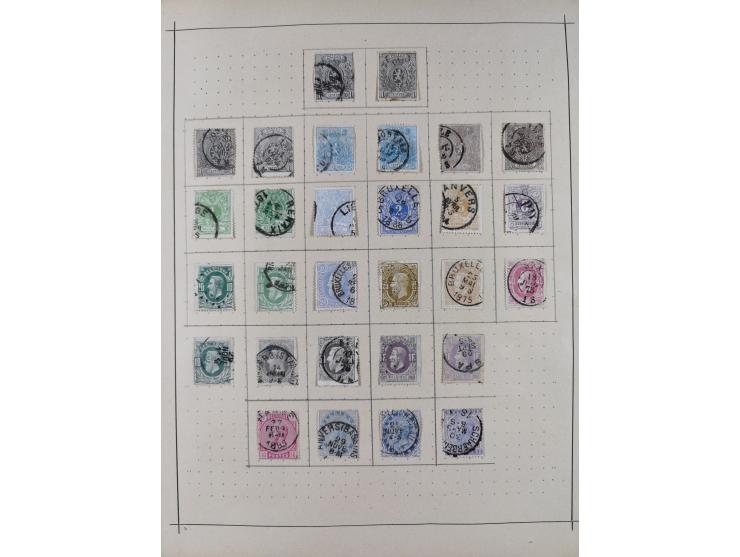 1840/1938 (ca.), mostly unused and used collection with focus on Europe with strength in the classic and semi-classic issues,