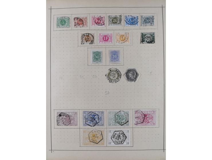 1840/1938 (ca.), mostly unused and used collection with focus on Europe with strength in the classic and semi-classic issues,