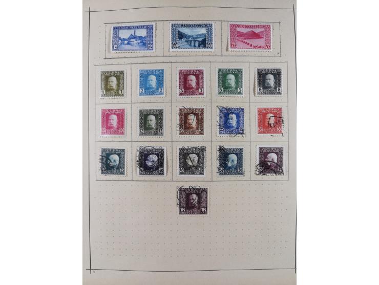 1840/1938 (ca.), mostly unused and used collection with focus on Europe with strength in the classic and semi-classic issues,