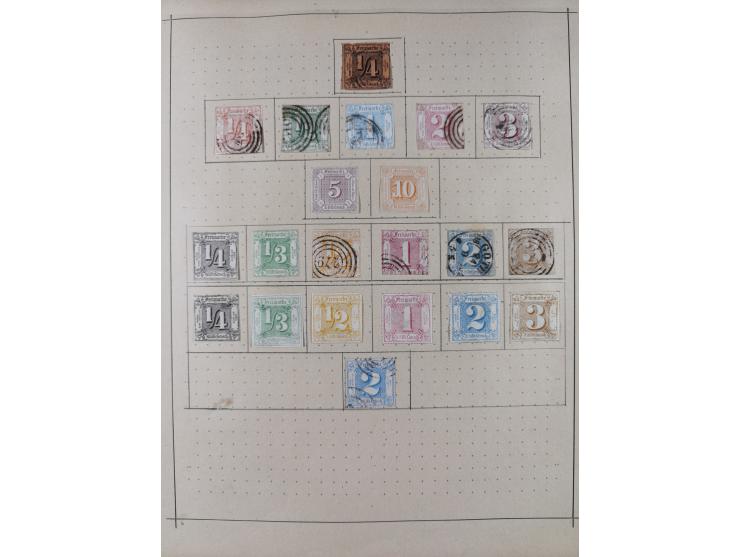 1840/1938 (ca.), mostly unused and used collection with focus on Europe with strength in the classic and semi-classic issues,