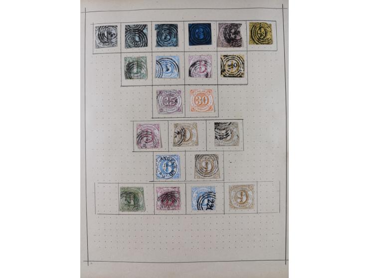 1840/1938 (ca.), mostly unused and used collection with focus on Europe with strength in the classic and semi-classic issues,