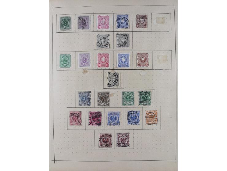 1840/1938 (ca.), mostly unused and used collection with focus on Europe with strength in the classic and semi-classic issues,