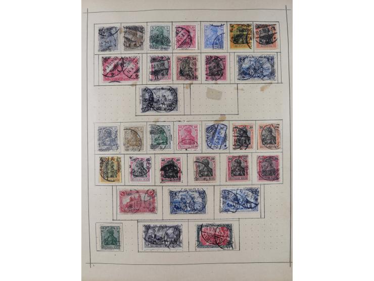 1840/1938 (ca.), mostly unused and used collection with focus on Europe with strength in the classic and semi-classic issues,