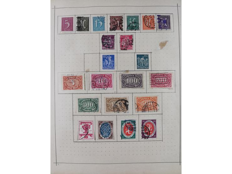 1840/1938 (ca.), mostly unused and used collection with focus on Europe with strength in the classic and semi-classic issues,