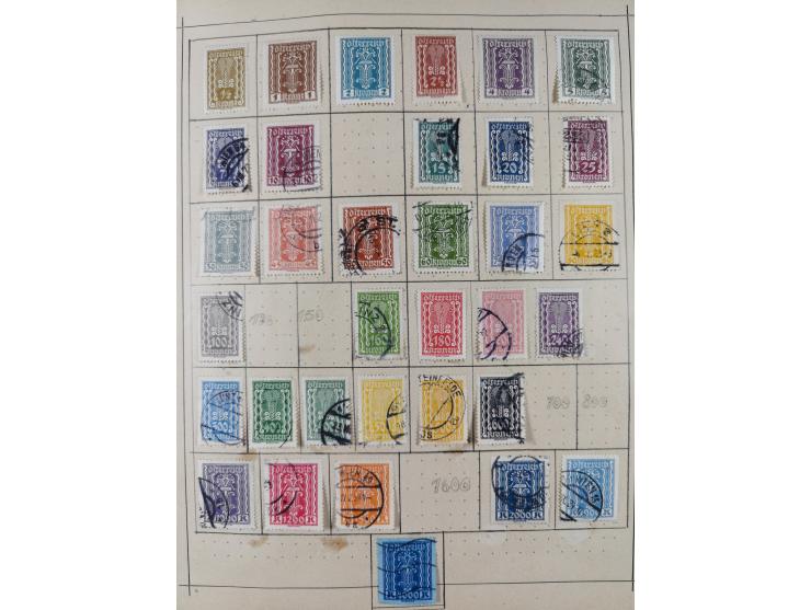 1840/1938 (ca.), mostly unused and used collection with focus on Europe with strength in the classic and semi-classic issues,