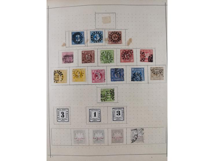1840/1938 (ca.), mostly unused and used collection with focus on Europe with strength in the classic and semi-classic issues,