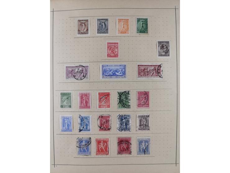 1840/1938 (ca.), mostly unused and used collection with focus on Europe with strength in the classic and semi-classic issues,