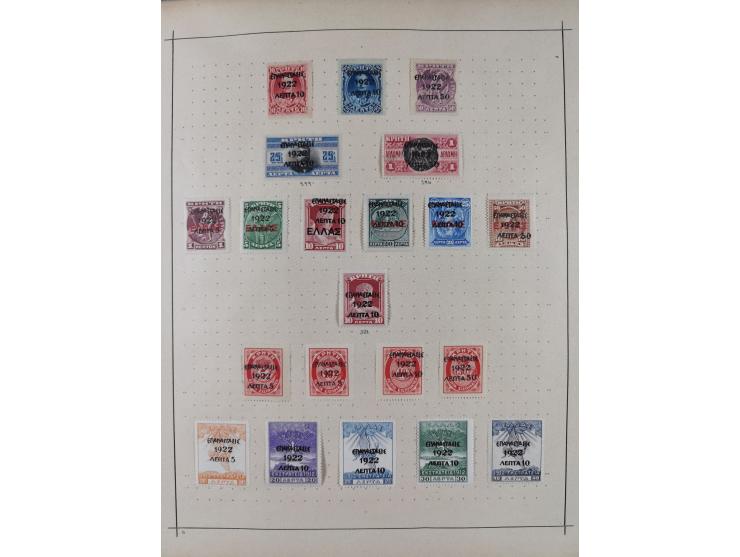 1840/1938 (ca.), mostly unused and used collection with focus on Europe with strength in the classic and semi-classic issues,