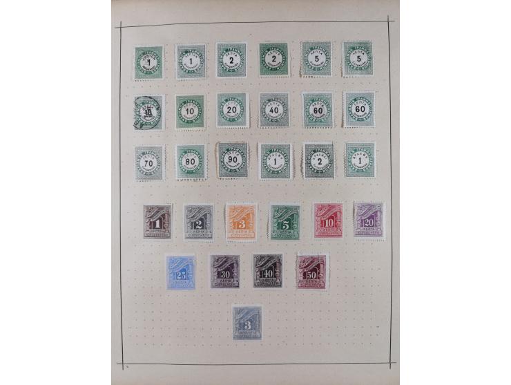 1840/1938 (ca.), mostly unused and used collection with focus on Europe with strength in the classic and semi-classic issues,