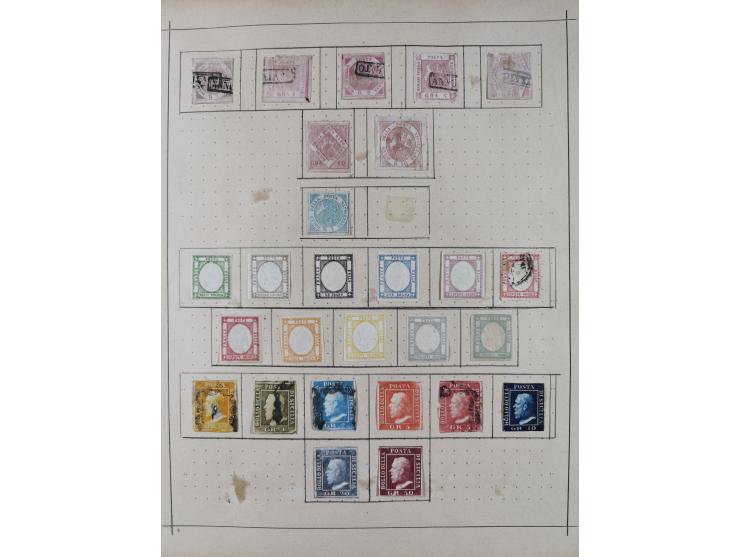 1840/1938 (ca.), mostly unused and used collection with focus on Europe with strength in the classic and semi-classic issues,