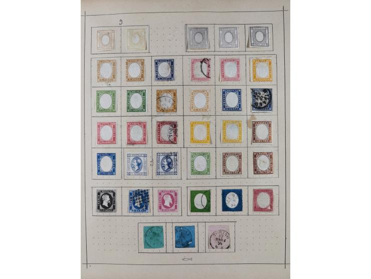 1840/1938 (ca.), mostly unused and used collection with focus on Europe with strength in the classic and semi-classic issues,