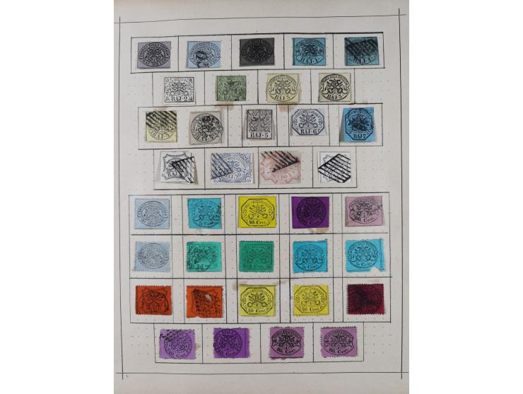 1840/1938 (ca.), mostly unused and used collection with focus on Europe with strength in the classic and semi-classic issues,