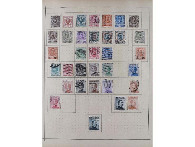 1840/1938 (ca.), mostly unused and used collection with focus on Europe with strength in the classic and semi-classic issues,