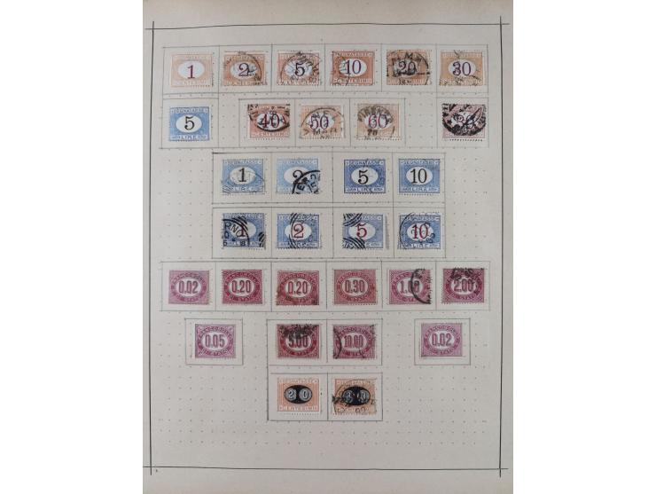 1840/1938 (ca.), mostly unused and used collection with focus on Europe with strength in the classic and semi-classic issues,