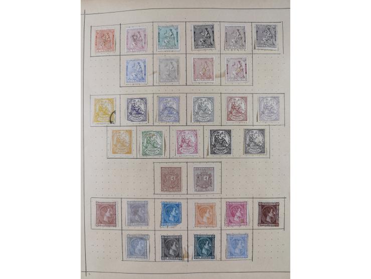 1840/1938 (ca.), mostly unused and used collection with focus on Europe with strength in the classic and semi-classic issues,