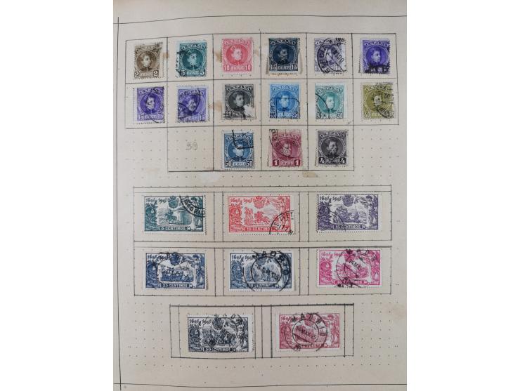 1840/1938 (ca.), mostly unused and used collection with focus on Europe with strength in the classic and semi-classic issues,