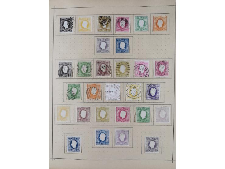 1840/1938 (ca.), mostly unused and used collection with focus on Europe with strength in the classic and semi-classic issues,