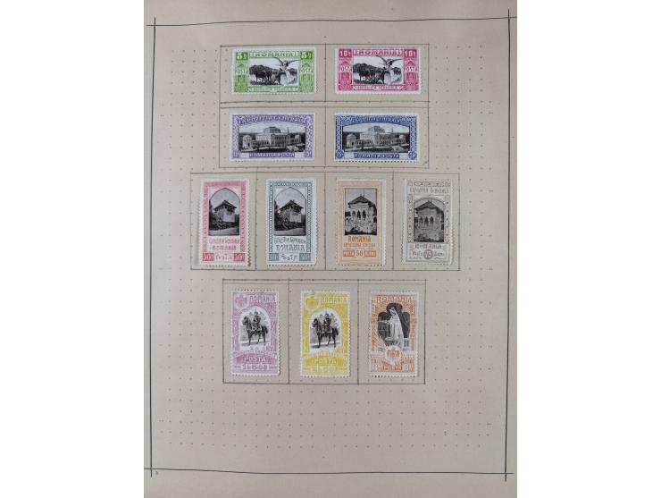 1840/1938 (ca.), mostly unused and used collection with focus on Europe with strength in the classic and semi-classic issues,