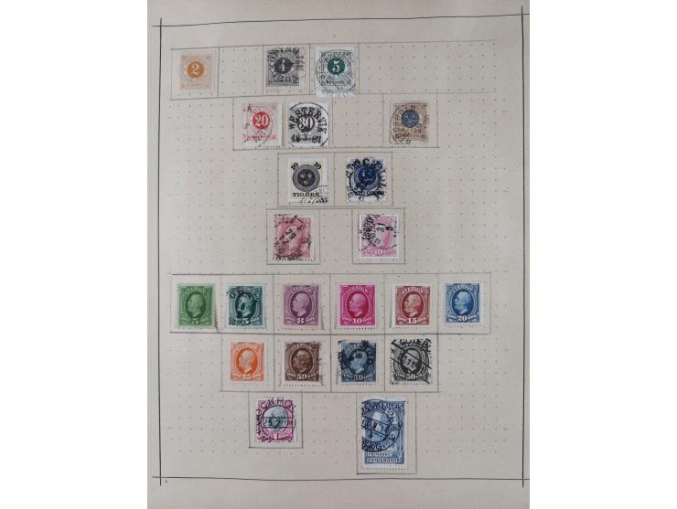 1840/1938 (ca.), mostly unused and used collection with focus on Europe with strength in the classic and semi-classic issues,