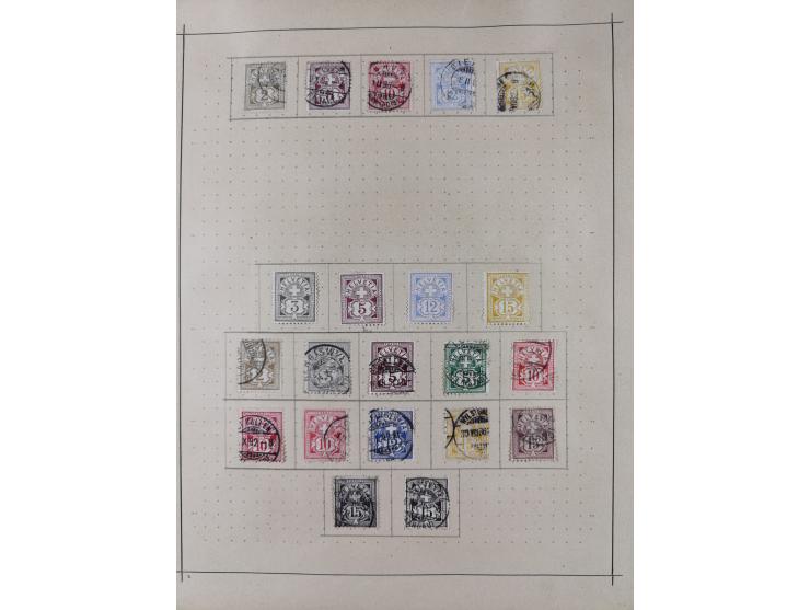 1840/1938 (ca.), mostly unused and used collection with focus on Europe with strength in the classic and semi-classic issues,