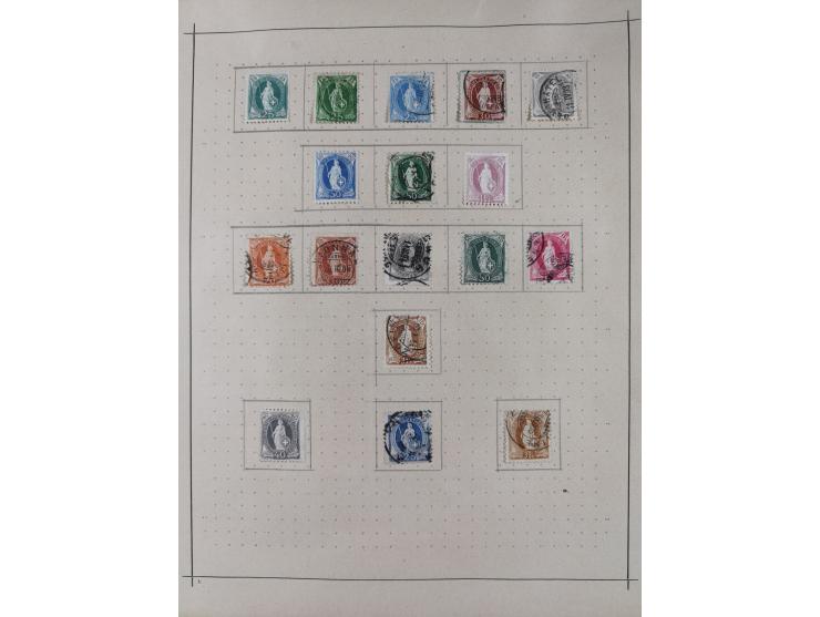 1840/1938 (ca.), mostly unused and used collection with focus on Europe with strength in the classic and semi-classic issues,