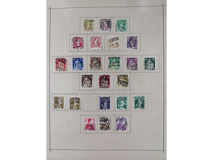 1840/1938 (ca.), mostly unused and used collection with focus on Europe with strength in the classic and semi-classic issues,