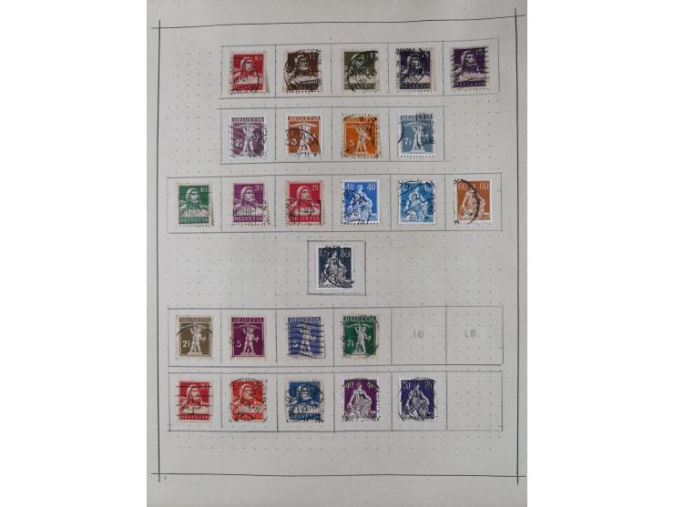 1840/1938 (ca.), mostly unused and used collection with focus on Europe with strength in the classic and semi-classic issues,