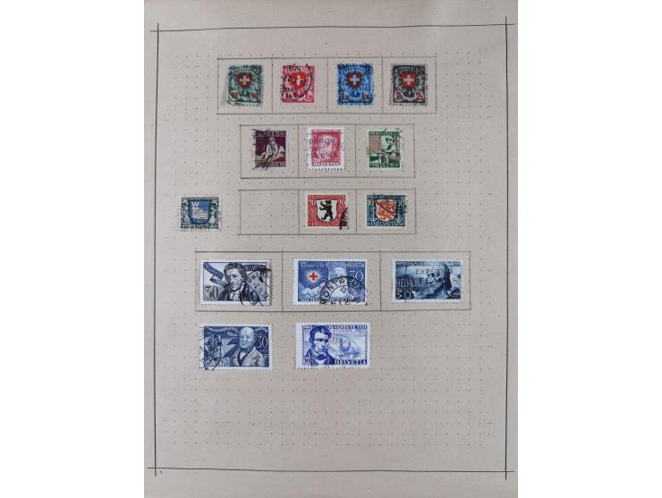 1840/1938 (ca.), mostly unused and used collection with focus on Europe with strength in the classic and semi-classic issues,