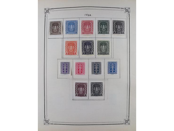 1840/1938 (ca.), mostly unused and used collection with focus on Europe with strength in the classic and semi-classic issues,