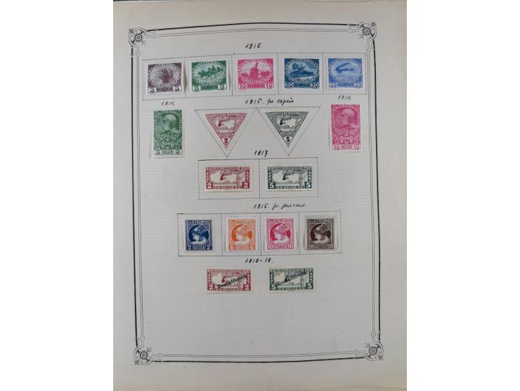 1840/1938 (ca.), mostly unused and used collection with focus on Europe with strength in the classic and semi-classic issues,