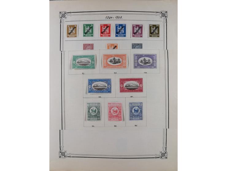 1840/1938 (ca.), mostly unused and used collection with focus on Europe with strength in the classic and semi-classic issues,