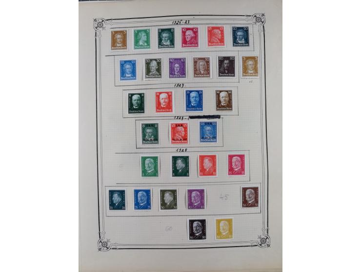 1840/1938 (ca.), mostly unused and used collection with focus on Europe with strength in the classic and semi-classic issues,