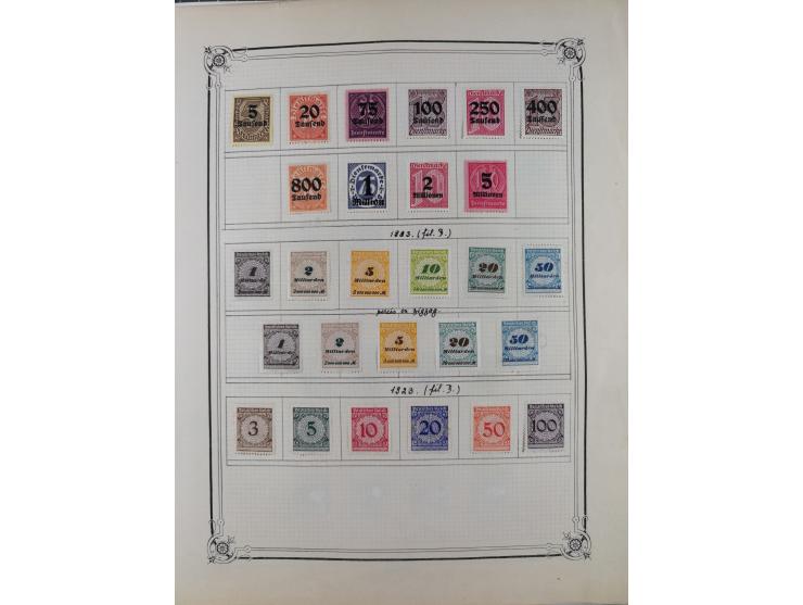 1840/1938 (ca.), mostly unused and used collection with focus on Europe with strength in the classic and semi-classic issues,