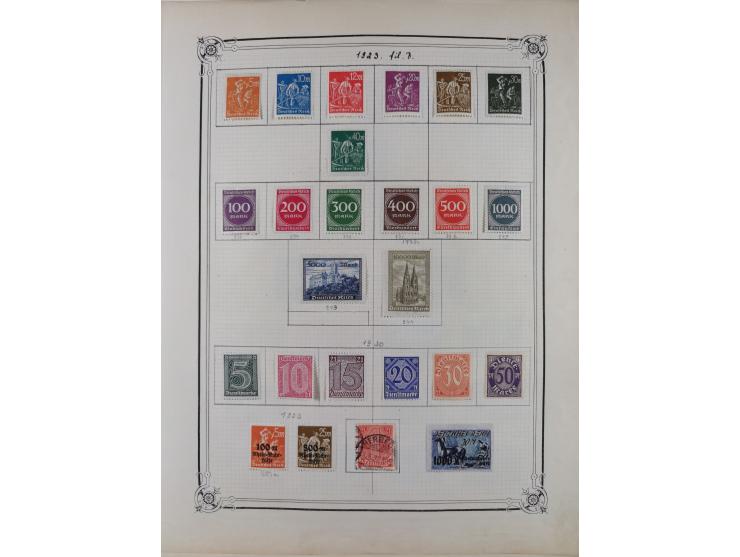1840/1938 (ca.), mostly unused and used collection with focus on Europe with strength in the classic and semi-classic issues,