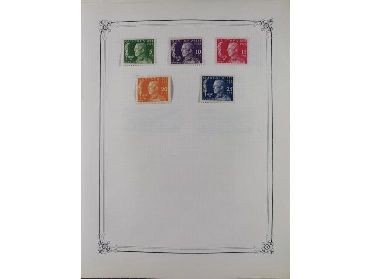 1840/1938 (ca.), mostly unused and used collection with focus on Europe with strength in the classic and semi-classic issues,