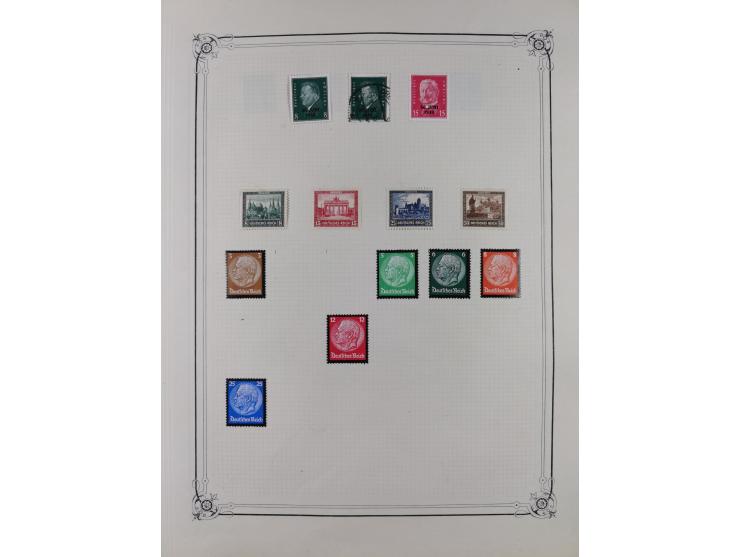 1840/1938 (ca.), mostly unused and used collection with focus on Europe with strength in the classic and semi-classic issues,