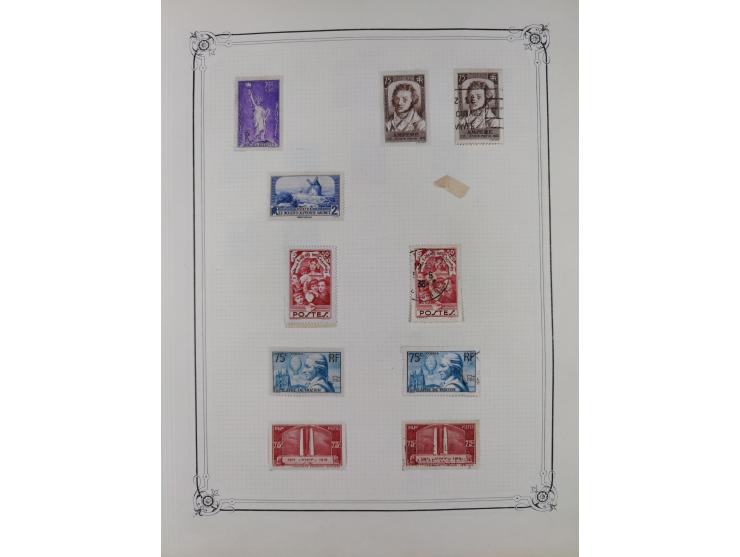 1840/1938 (ca.), mostly unused and used collection with focus on Europe with strength in the classic and semi-classic issues,