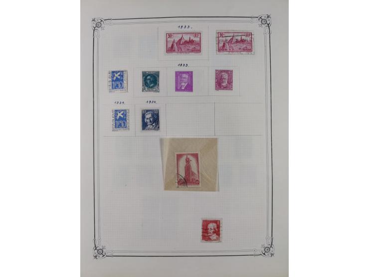 1840/1938 (ca.), mostly unused and used collection with focus on Europe with strength in the classic and semi-classic issues,